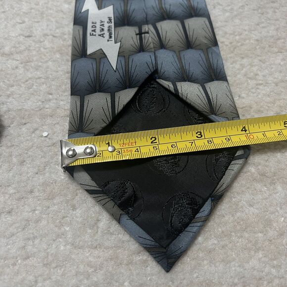 Vintage 1996 Grateful Dead Ties 100% Silk Geometric 58X3.5” - Picture 7 of 7